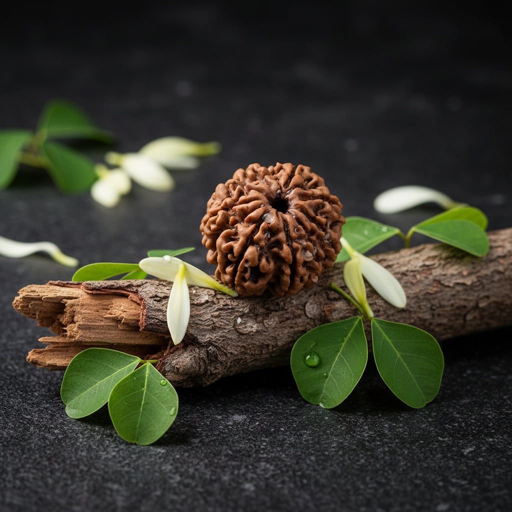 9 Mukhi Nepali Rudraksha